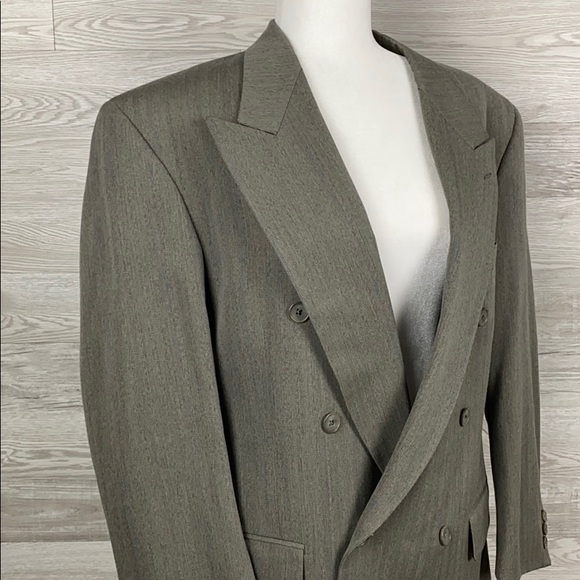 Givenchy Monsieur VTG Wool Blazer Double Breasted - Picture 4 of 9